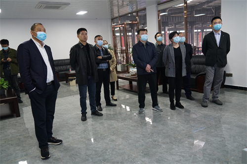 2021-11-20省發(fā)改委來張家界萬眾實業(yè)集團有限公司調(diào)研工作(省辦公室主任夏文斌、市發(fā)改委黨組書記龍維務(wù)）